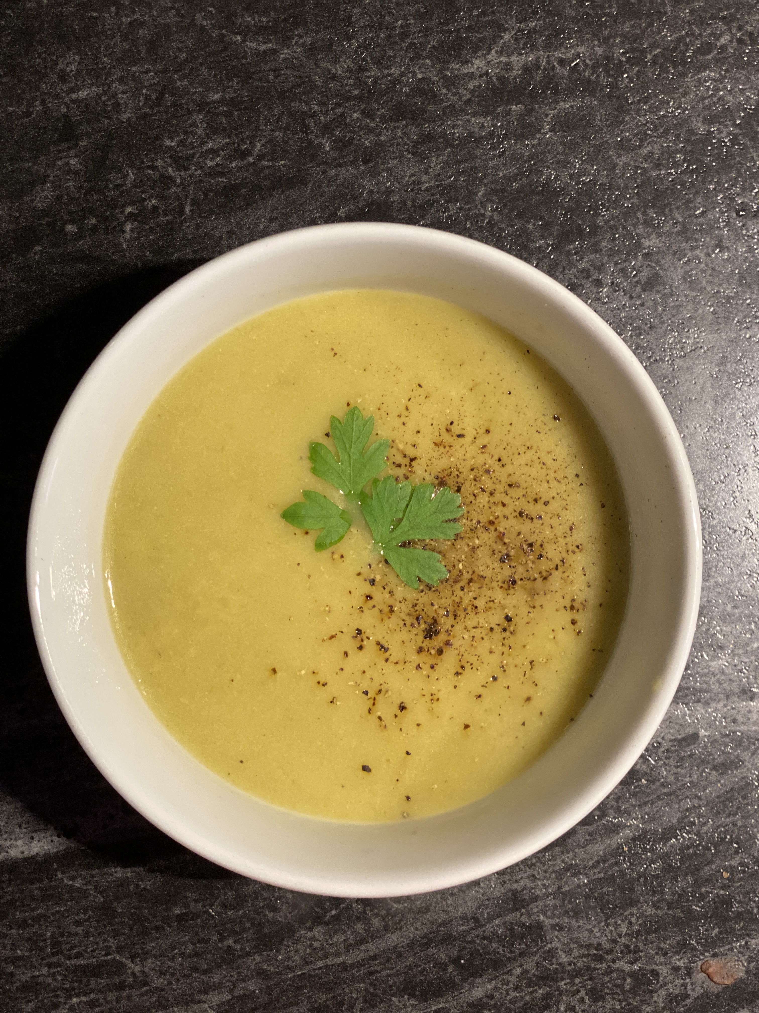 Le potage aux poireaux de Julie